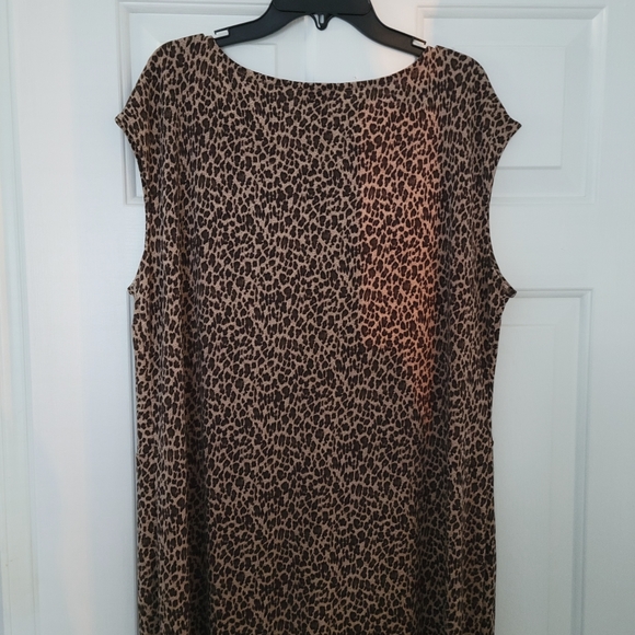 Talbot's Dress Leopard Print - Picture 4 of 5